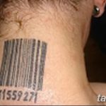 фото тату штрих-код от 21.12.2017 №151 - tattoo barcode - tatufoto.com
