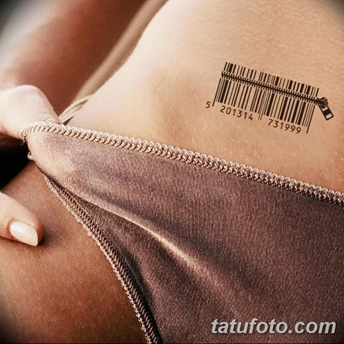 фото тату штрих-код от 21.12.2017 №153 - tattoo barcode - tatufoto.com