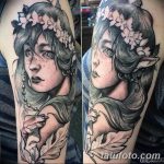 фото тату эльф от 23.12.2017 №002 - tattoo elf - tatufoto.com