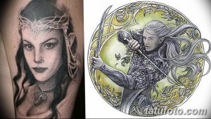 фото тату эльф от 23.12.2017 №038 - tattoo elf - tatufoto.com