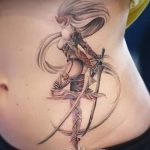 фото тату эльф от 23.12.2017 №099 - tattoo elf - tatufoto.com