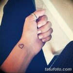 фото Маленькие тату для девушек от 26.01.2018 №004 - Little tattoos for girls - tatufoto.com