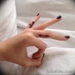 фото Маленькие тату для девушек от 26.01.2018 №025 - Little tattoos for girls - tatufoto.com