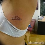 фото Маленькие тату для девушек от 26.01.2018 №041 - Little tattoos for girls - tatufoto.com
