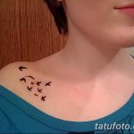 фото Маленькие тату для девушек от 26.01.2018 №046 - Little tattoos for girls - tatufoto.com