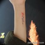 фото Маленькие тату для девушек от 26.01.2018 №053 - Little tattoos for girls - tatufoto.com