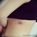 фото Маленькие тату для девушек от 26.01.2018 №061 - Little tattoos for girls - tatufoto.com