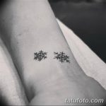 фото Маленькие тату для девушек от 26.01.2018 №062 - Little tattoos for girls - tatufoto.com