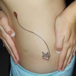 фото Маленькие тату для девушек от 26.01.2018 №123 - Little tattoos for girls - tatufoto.com