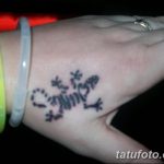 фото Маленькие тату для девушек от 26.01.2018 №127 - Little tattoos for girls - tatufoto.com
