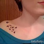 фото Маленькие тату для девушек от 26.01.2018 №137 - Little tattoos for girls - tatufoto.com