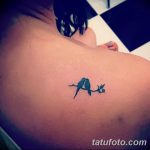 фото Маленькие тату для девушек от 26.01.2018 №199 - Little tattoos for girls - tatufoto.com
