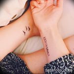 фото Маленькие тату для девушек от 26.01.2018 №221 - Little tattoos for girls - tatufoto.com