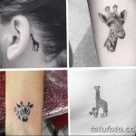 фото Маленькие тату для девушек от 26.01.2018 №226 - Little tattoos for girls - tatufoto.com