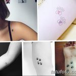фото Маленькие тату для девушек от 26.01.2018 №228 - Little tattoos for girls - tatufoto.com