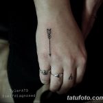 фото Маленькие тату для девушек от 26.01.2018 №238 - Little tattoos for girls - tatufoto.com