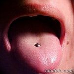 фото Пирсинг языка от 03.02.2018 №015 - tongue piercing - tatufoto.com