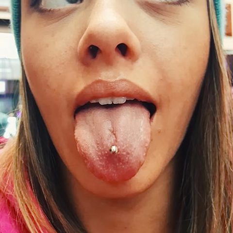 Schoolgirl piercing tongue gaysex