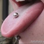 фото Пирсинг языка от 03.02.2018 №023 - tongue piercing - tatufoto.com