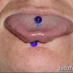 фото Пирсинг языка от 03.02.2018 №027 - tongue piercing - tatufoto.com