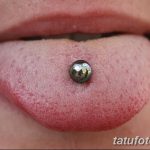 фото Пирсинг языка от 03.02.2018 №034 - tongue piercing - tatufoto.com