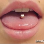 фото Пирсинг языка от 03.02.2018 №039 - tongue piercing - tatufoto.com