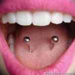 фото Пирсинг языка от 03.02.2018 №048 - tongue piercing - tatufoto.com
