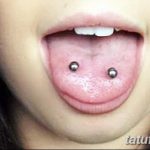 фото Пирсинг языка от 03.02.2018 №051 - tongue piercing - tatufoto.com