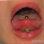 фото Пирсинг языка от 03.02.2018 №053 - tongue piercing - tatufoto.com