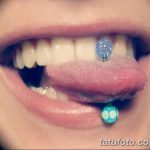 фото Пирсинг языка от 03.02.2018 №057 - tongue piercing - tatufoto.com