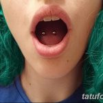 фото Пирсинг языка от 03.02.2018 №065 - tongue piercing - tatufoto.com