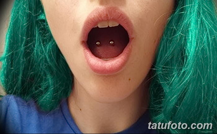 фото Пирсинг языка от 03.02.2018 №065 - tongue piercing - tatufoto.com