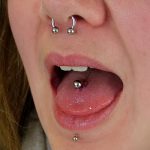 фото Пирсинг языка от 03.02.2018 №083 - tongue piercing - tatufoto.com