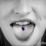 фото Пирсинг языка от 03.02.2018 №085 - tongue piercing - tatufoto.com
