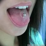 фото Пирсинг языка от 03.02.2018 №086 - tongue piercing - tatufoto.com