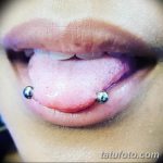 фото Пирсинг языка от 03.02.2018 №111 - tongue piercing - tatufoto.com