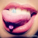 фото Пирсинг языка от 03.02.2018 №133 - tongue piercing - tatufoto.com