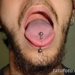 фото Пирсинг языка от 03.02.2018 №137 - tongue piercing - tatufoto.com