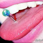 фото Пирсинг языка от 03.02.2018 №144 - tongue piercing - tatufoto.com