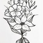 фото Эскизы тату Сакура от 27.01.2018 №009 - Sketches of Sakura tattoo - tatufoto.com