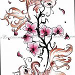 фото Эскизы тату Сакура от 27.01.2018 №010 - Sketches of Sakura tattoo - tatufoto.com