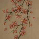 фото Эскизы тату Сакура от 27.01.2018 №014 - Sketches of Sakura tattoo - tatufoto.com