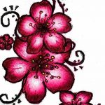 фото Эскизы тату Сакура от 27.01.2018 №017 - Sketches of Sakura tattoo - tatufoto.com