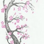 фото Эскизы тату Сакура от 27.01.2018 №020 - Sketches of Sakura tattoo - tatufoto.com