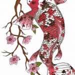 фото Эскизы тату Сакура от 27.01.2018 №078 - Sketches of Sakura tattoo - tatufoto.com