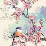 фото Эскизы тату Сакура от 27.01.2018 №101 - Sketches of Sakura tattoo - tatufoto.com