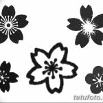 фото Эскизы тату Сакура от 27.01.2018 №127 - Sketches of Sakura tattoo - tatufoto.com
