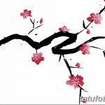фото Эскизы тату Сакура от 27.01.2018 №140 - Sketches of Sakura tattoo - tatufoto.com
