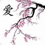 фото Эскизы тату Сакура от 27.01.2018 №157 - Sketches of Sakura tattoo - tatufoto.com