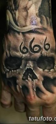 фото тату 666 от 16.01.2018 №005 — tattoo 666 — tatufoto.com